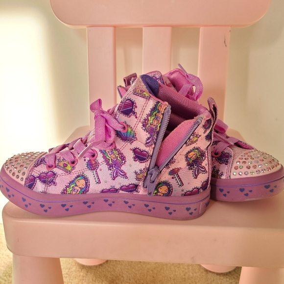 Skechers Twinkle Toes Hightops - Picture 7 of 7